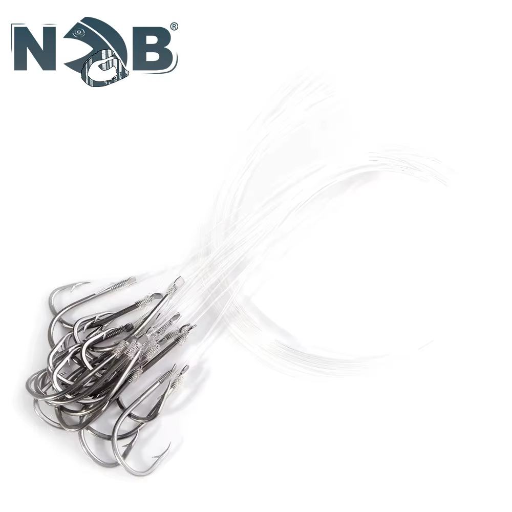 Anzuelos NGB de Pelo para Pesca Marina – Acero Inoxidable con Púas - imagen 5