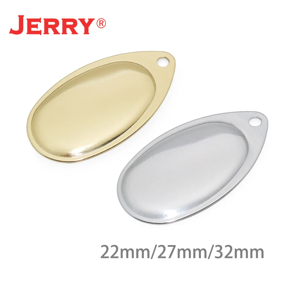 Spinner Blades Jerry French – Acabado latón níquel agua dulce