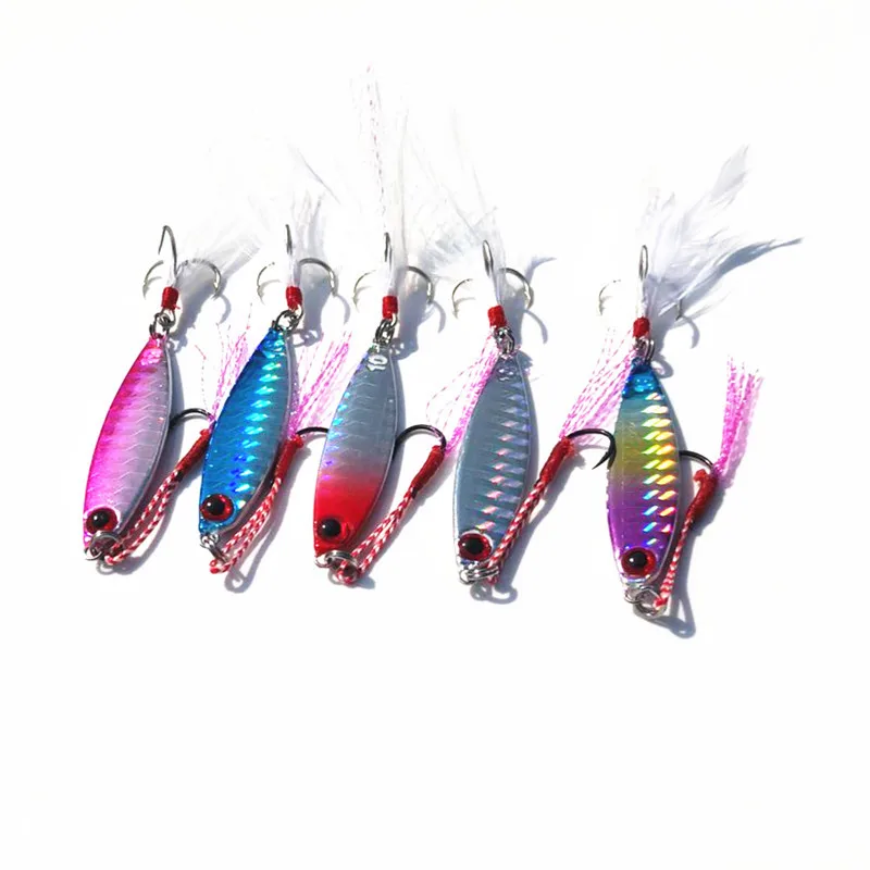 Shore Cast Jig Señuelo Metálico Lento - Cebo Duro para Jigging - imagen 3