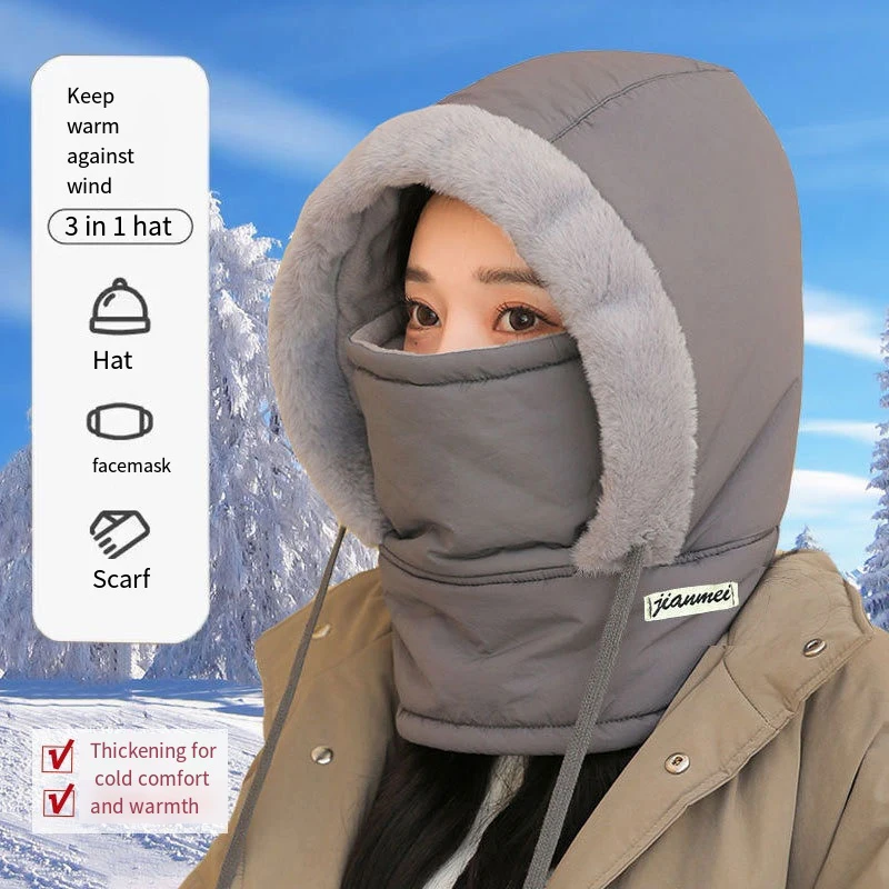 Mascarilla térmica transpirable para frío con visera cortaviento - imagen 2