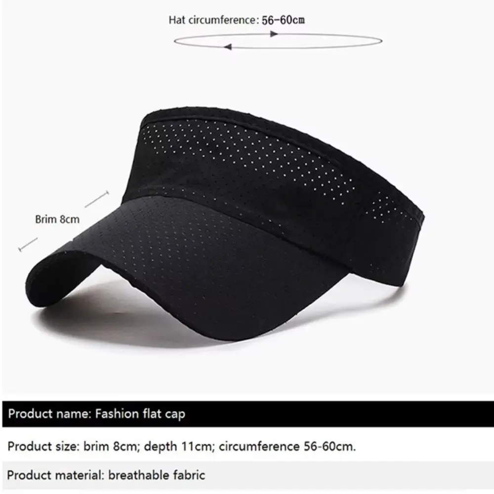 Gorra transpirable con protección UV ajustable para senderismo