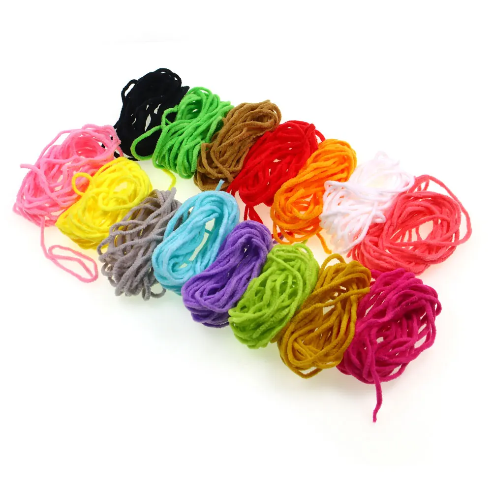 Bimoo Chenilla para atado de moscas – Trucha Squirmy Caddis fregona - imagen 5