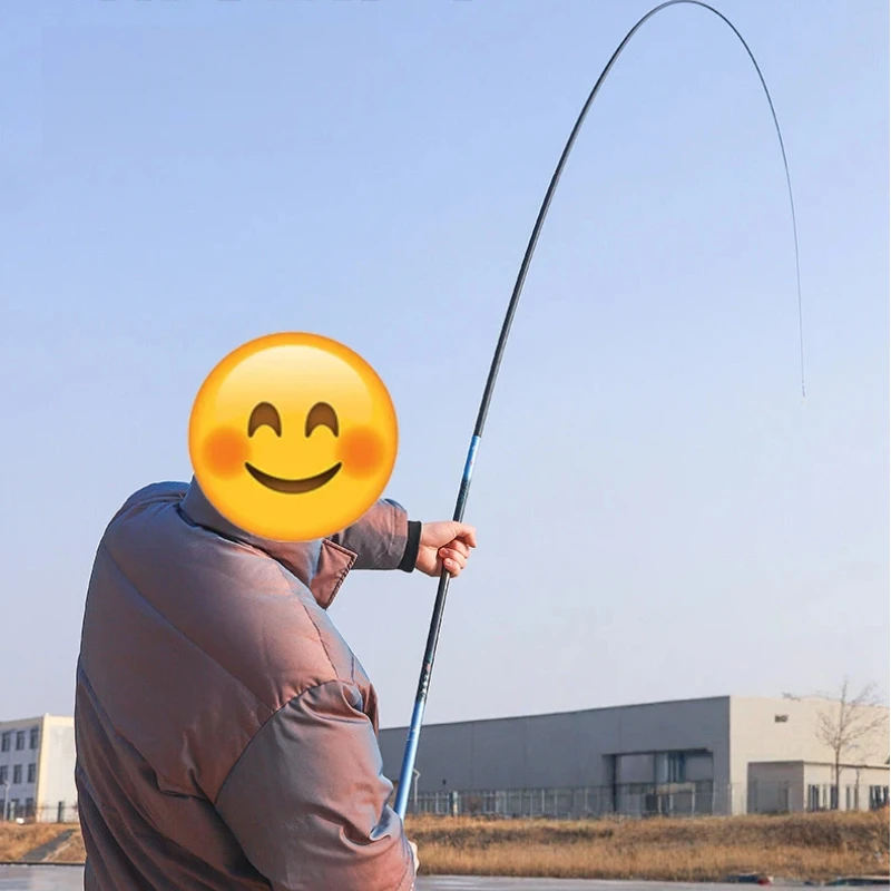 Tune Caña portátil de alto carbono para río, carpa y carasú - imagen 4