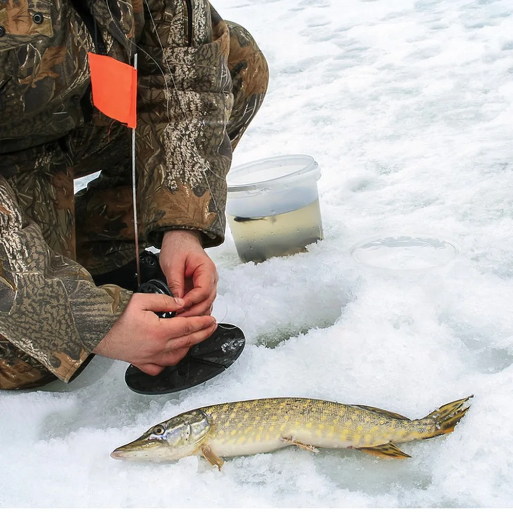 Bolsa para cañas de pesca en hielo con plataforma automática - imagen 5