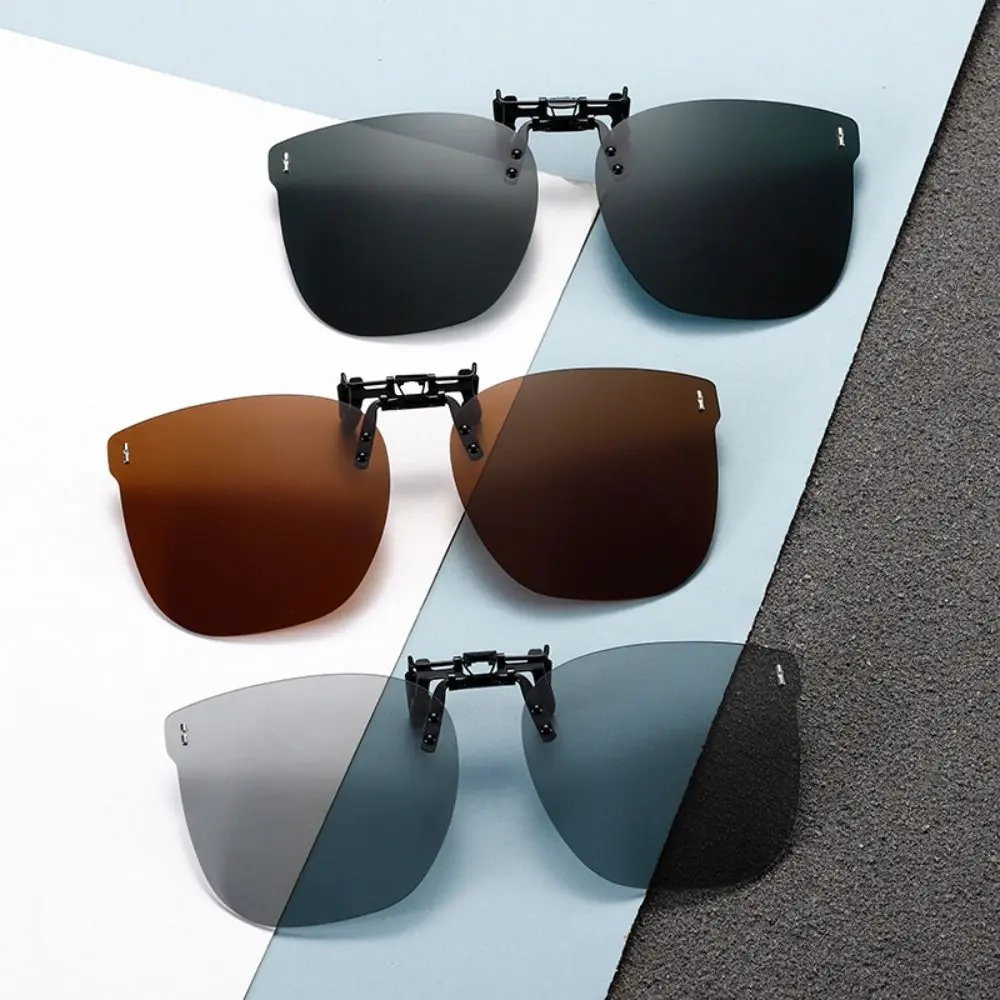Gafas de sol graduadas con clip cuadrado abatible - imagen 4