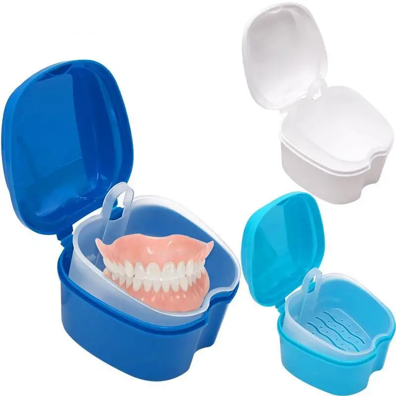 Caja hermética para dentaduras postizas con red colgante - imagen 3