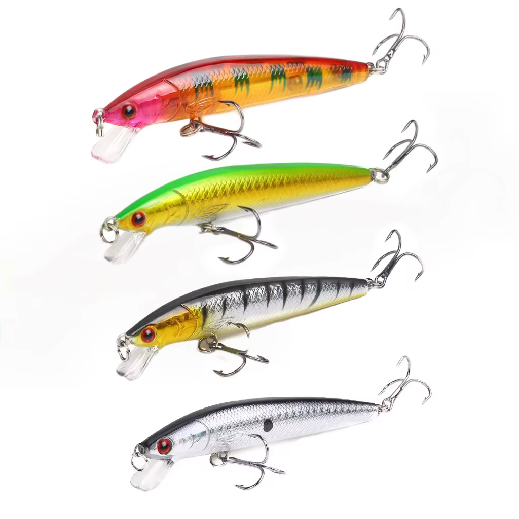 Señuelo Minnow Flotante para Lubina y Carpa – Ojos 3D Realistas - imagen 3