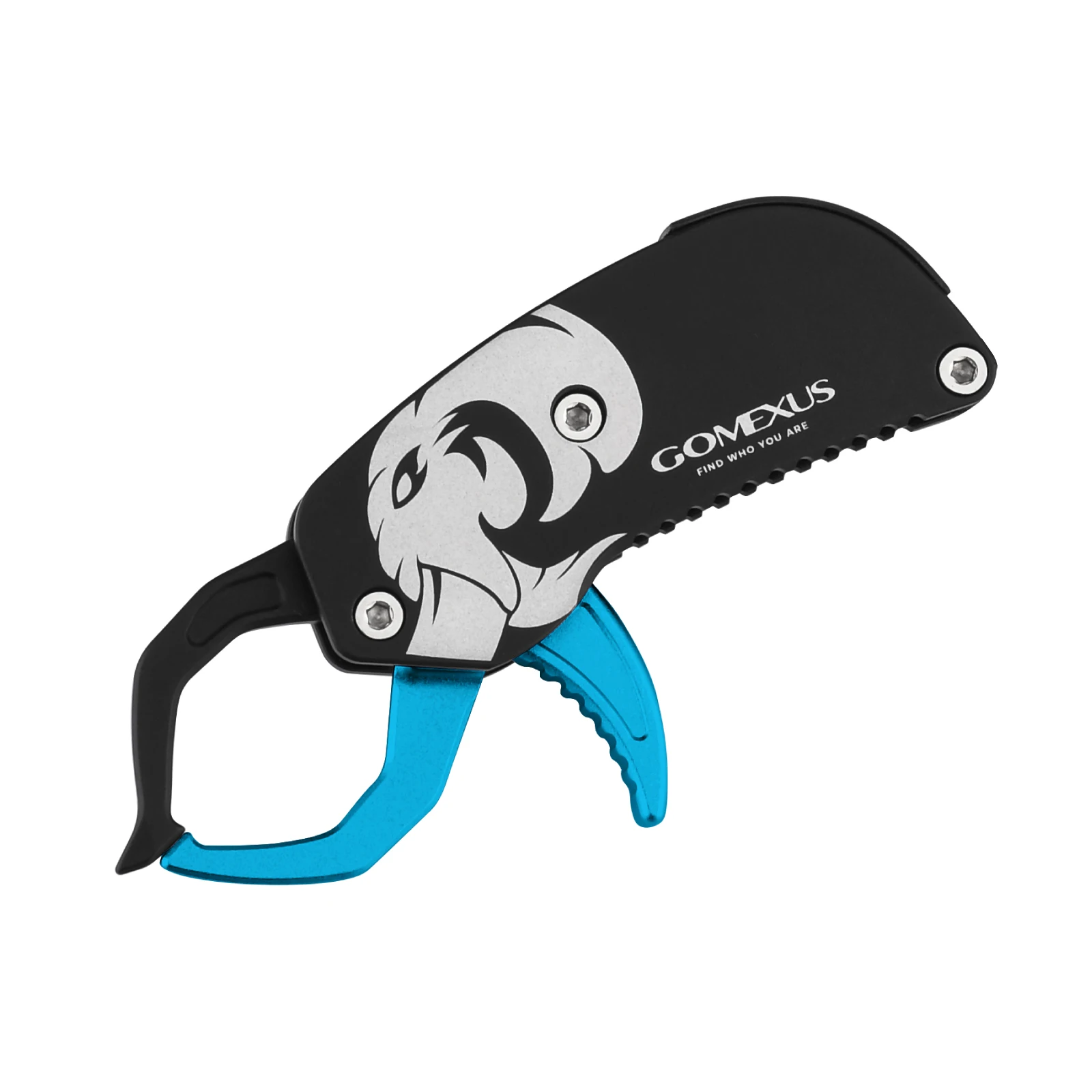 Gomexus Pinza de pesca ligera aluminio compacto y portátil - imagen 3