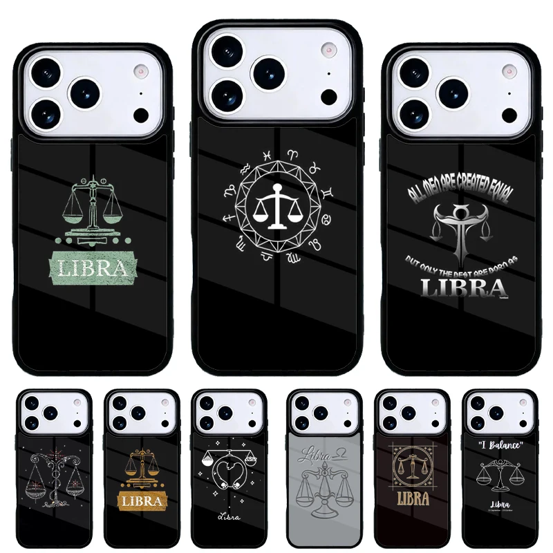 Funda suave Libra del zodiaco para iPhone