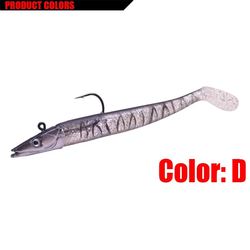 Jig Head cabeza de pez 11 cm 16 g para pesca natural - imagen 5
