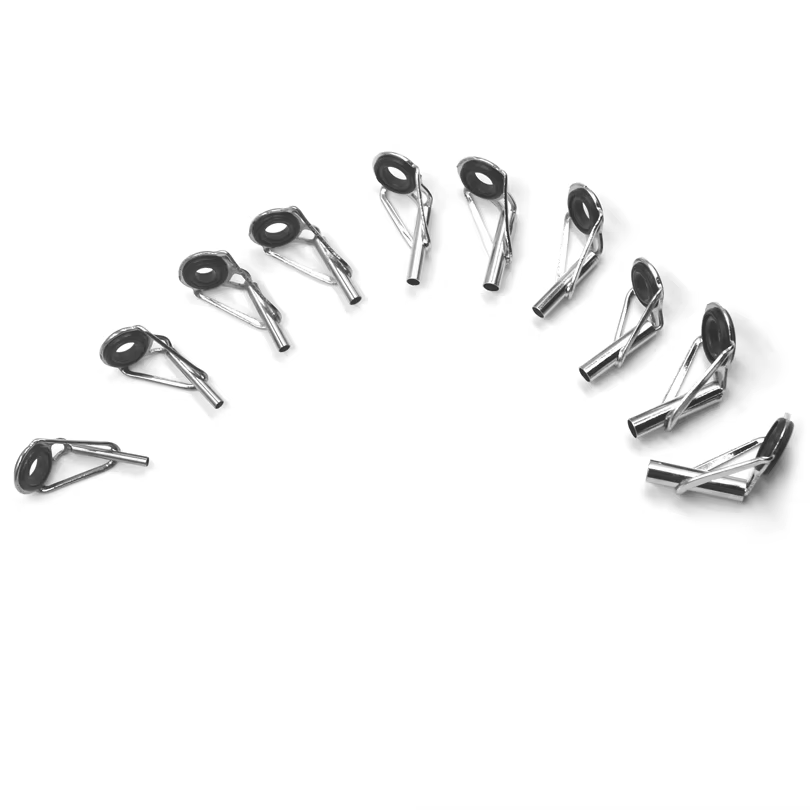 Kit guías caña pescar – Anillas acero inoxidable y cerámica TS (80 uds) - imagen 4