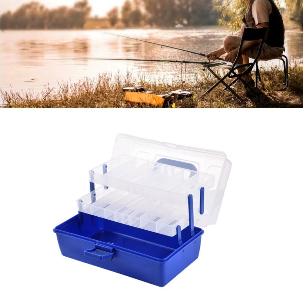 Caja de aparejos impermeable ABS/PP para pesca en el mar - imagen 3