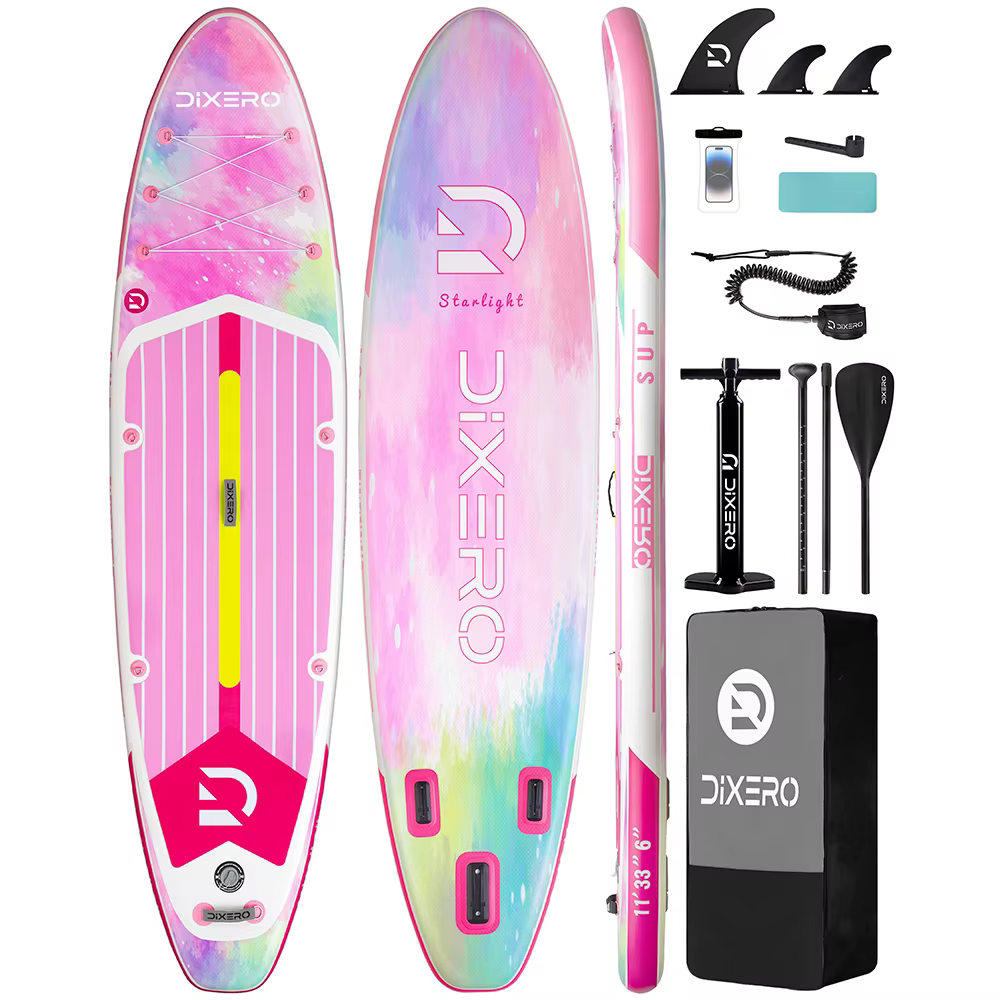 DIXERO tabla SUP de pesca inflable impermeable para adultos y kayak - imagen 3