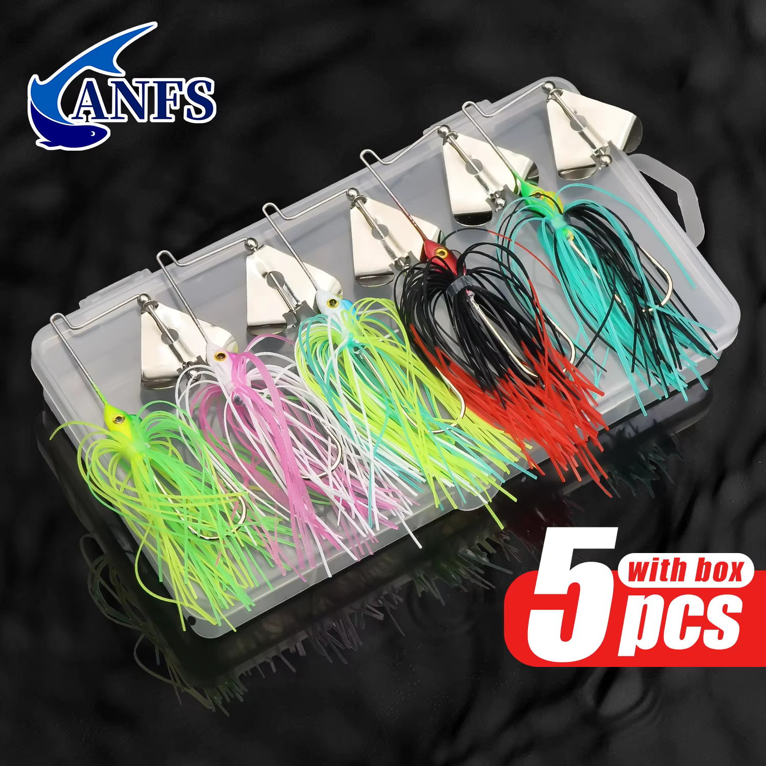 ANFS Señuelos Giratorios Kit – Lubina, Lucio y Dorada - imagen 5