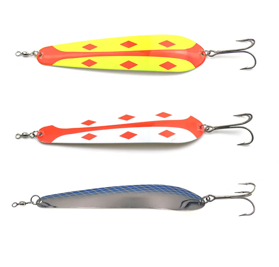 Wobbler Trolling – Cucharas giratorias para pesca en mar - imagen 3