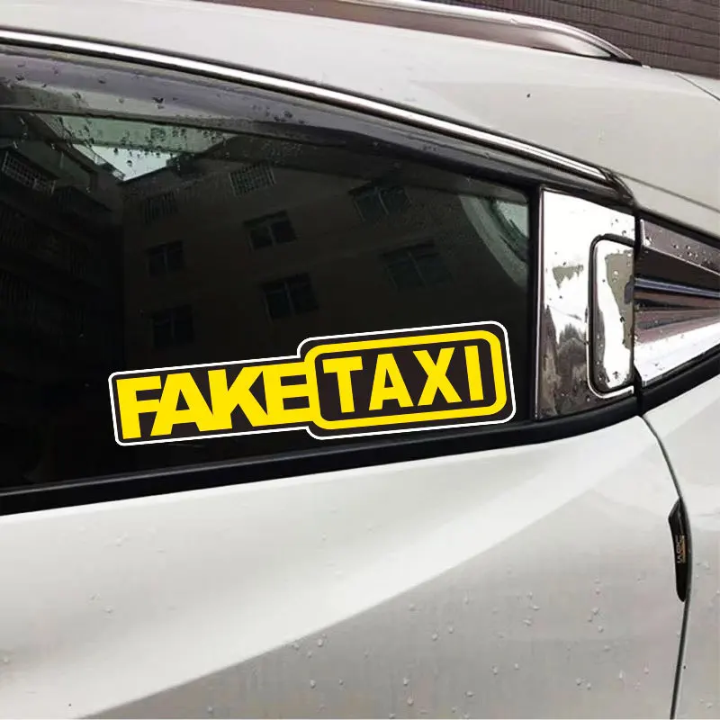 Pegatinas taxi para coche con diseño creativo personalizado de ventana - imagen 5