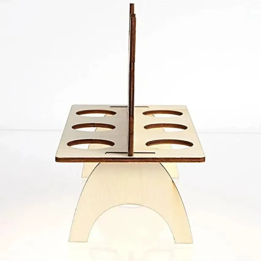 Soporte decorativo de madera para celebración de Pascua