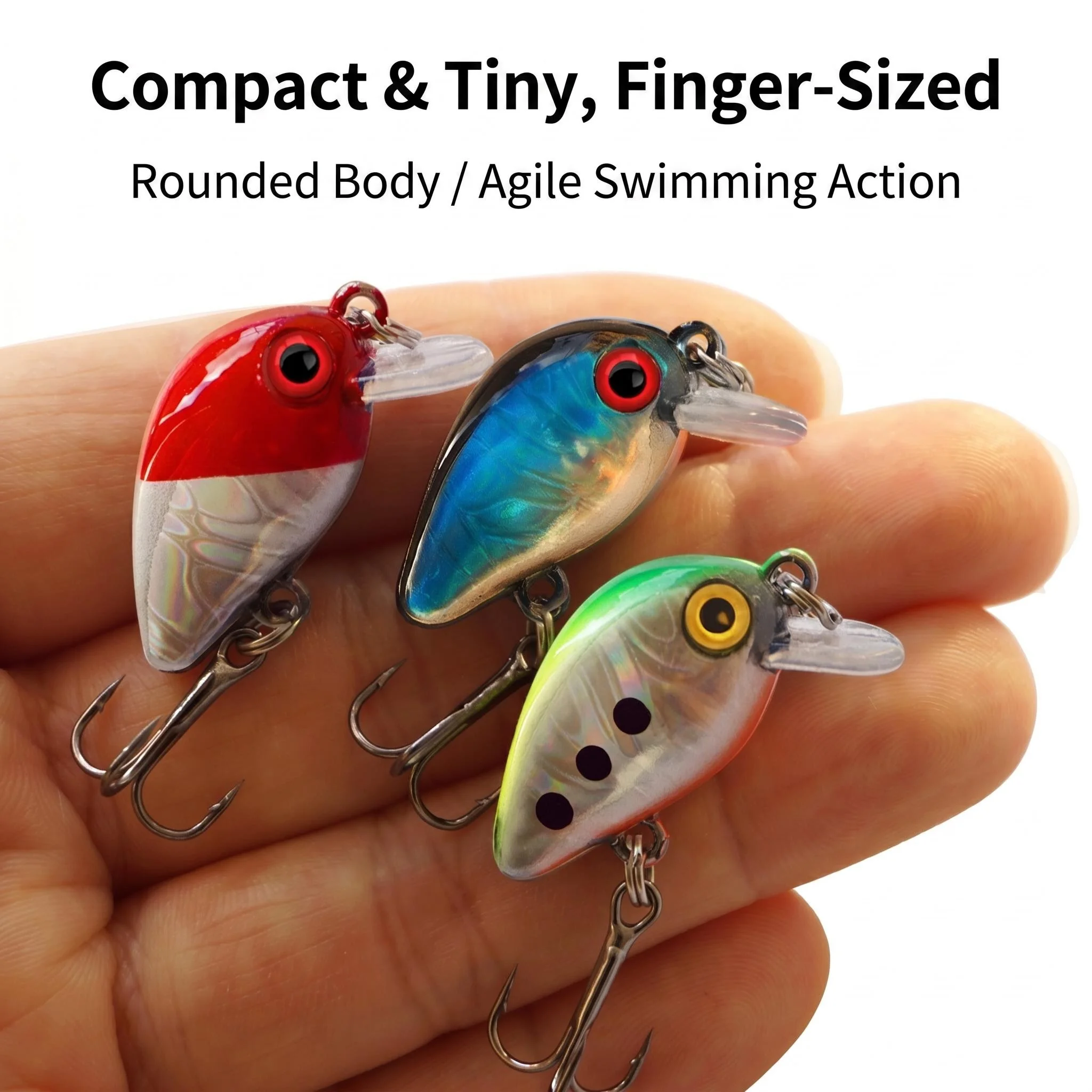 Wobbler Minnow flotante de plástico duro para lubina y lucio - imagen 4