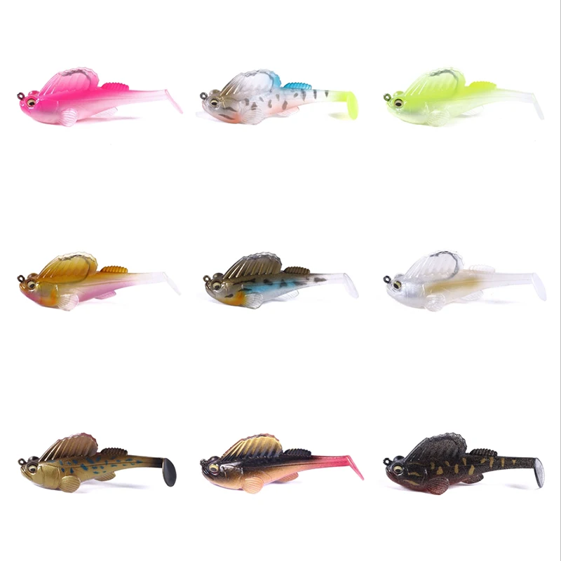 Swimbait de silicona para lubina – Señuelo hundible spinning - imagen 2