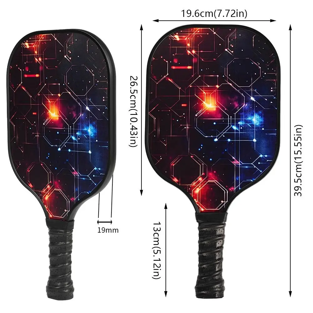Pala de pickleball infantil ligera con diseño de dibujos animados