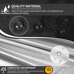 Funda impermeable para muebles de jardín con ventilación 210D Oxford