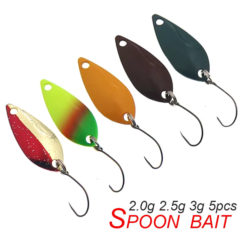 Cucharas Giratorias Spoon Trucha - 2g/2.5g/3g sin púas - imagen 2