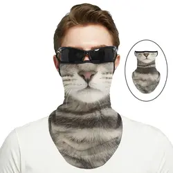 Bufanda transpirable 3D Bandana LCE para pesca al viento
