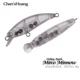 Chan’sHuang micro señuelos de hundimiento blancos sin pintar para pesca - imagen 2