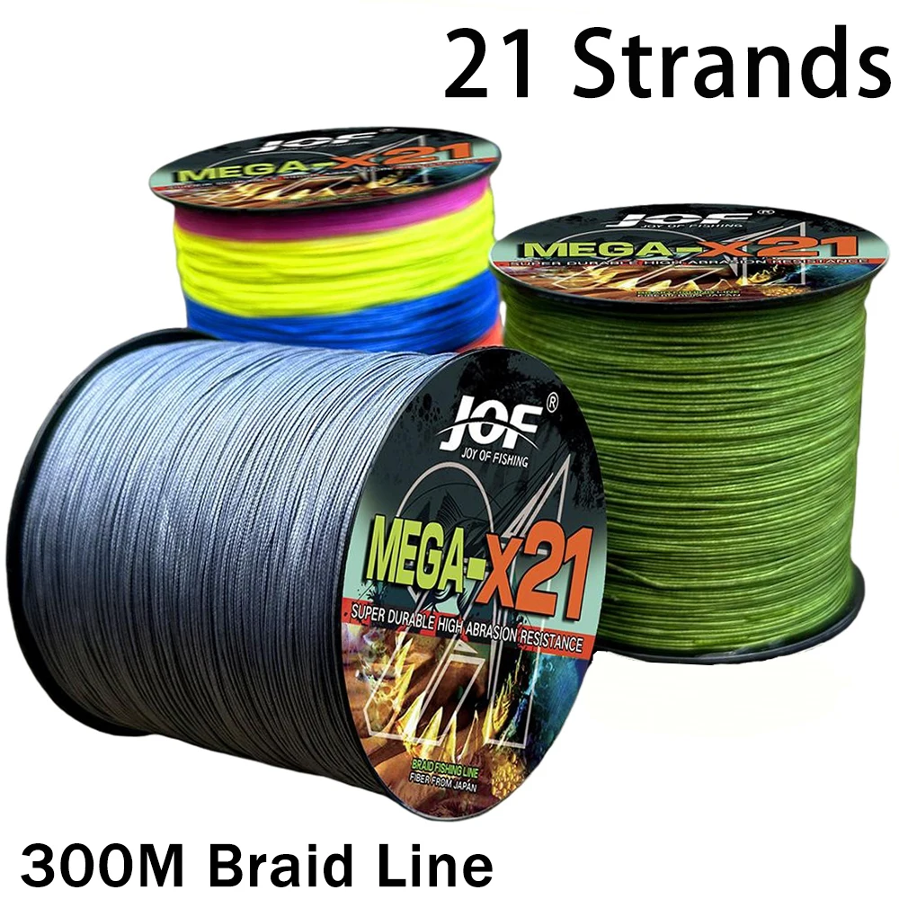 Línea trenzada PE X21Strands Ultra: hilo multifilamento resistente