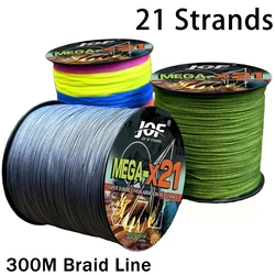 Línea trenzada PE X21Strands Ultra: hilo multifilamento resistente