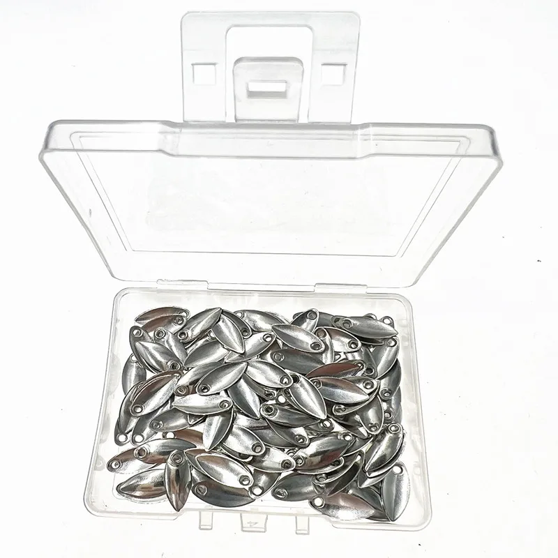 Cucharillas giratorias para trucha — hoja reflectante y ruido - imagen 4