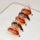 Anzuelos micro imitación insecto y minnow plateados para arroyo - imagen 4