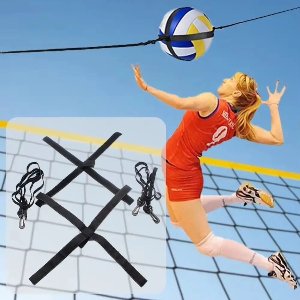 Entrenador de remates de voleibol elástico ajustable y portátil - imagen 4