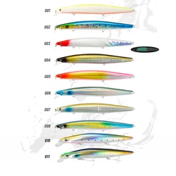 Wobbler Minnow D1 160F 32G – Lubina y trucha mar