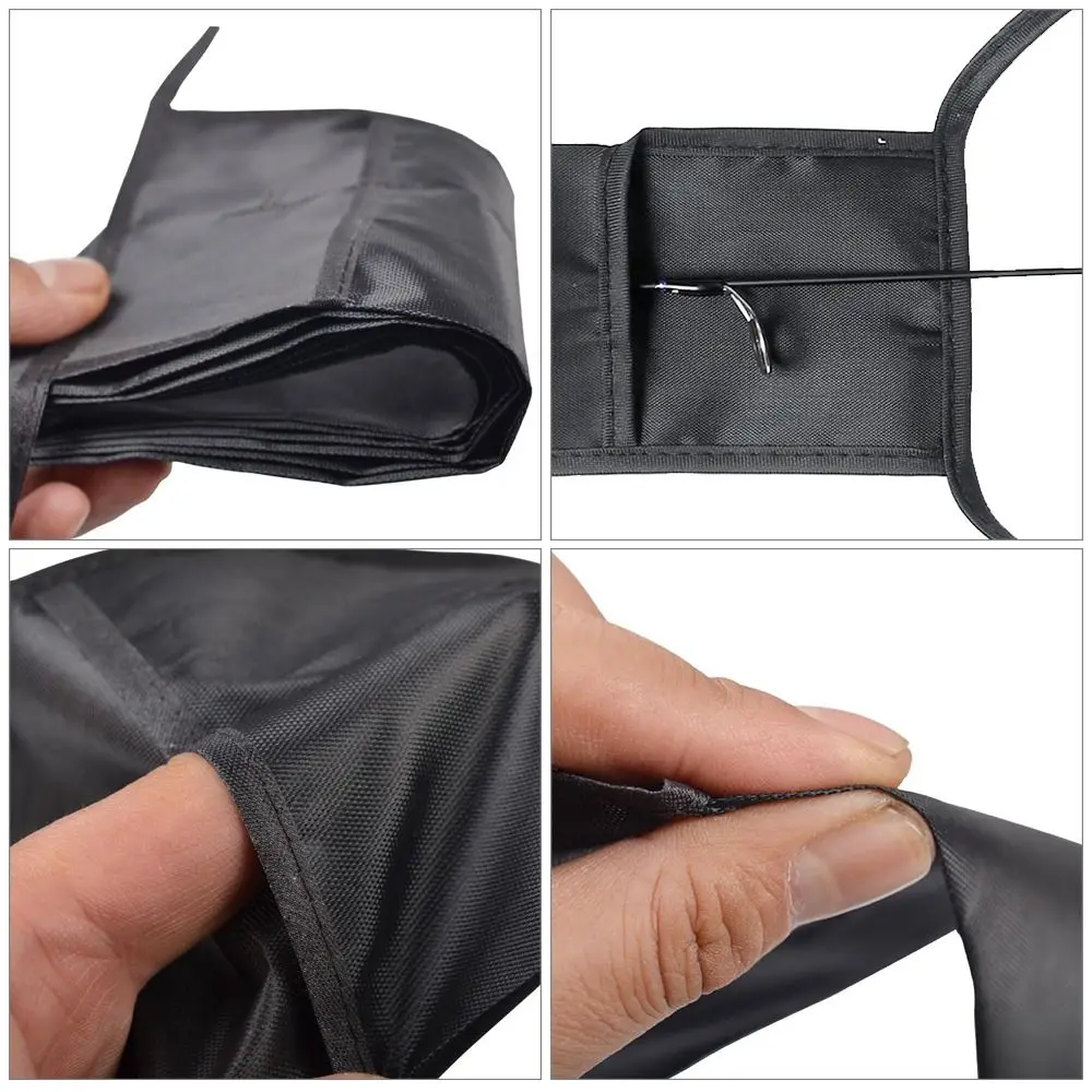 Bolsa plegable para caña de pescar – Doble rejilla y porta accesorios - imagen 5
