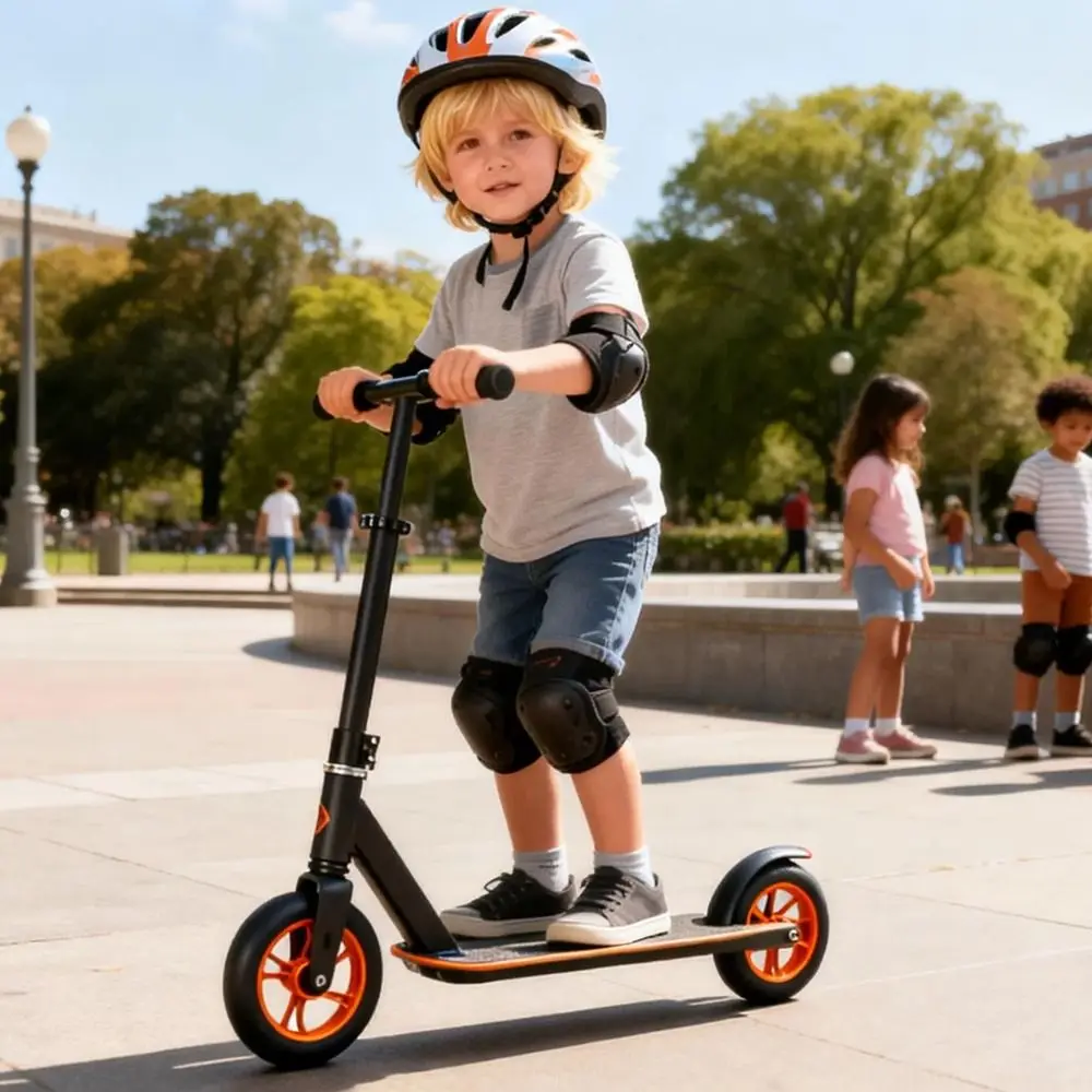 Ruedas de patinete silenciosas con rodamientos y aluminio reforzado - imagen 4