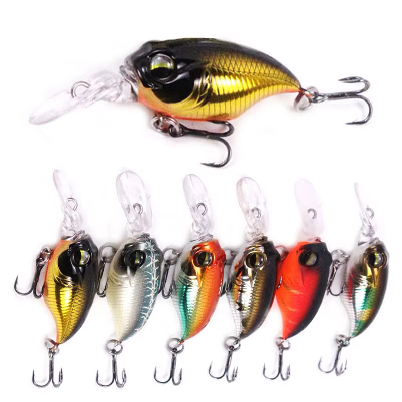 Wobbler japonés flotante pececillo, cebo duro para lucio y lubina - imagen 3