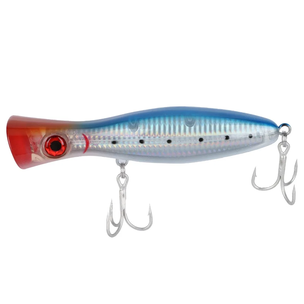 Señuelos de superficie con ojos 3D – plástico ligero para peces - imagen 3
