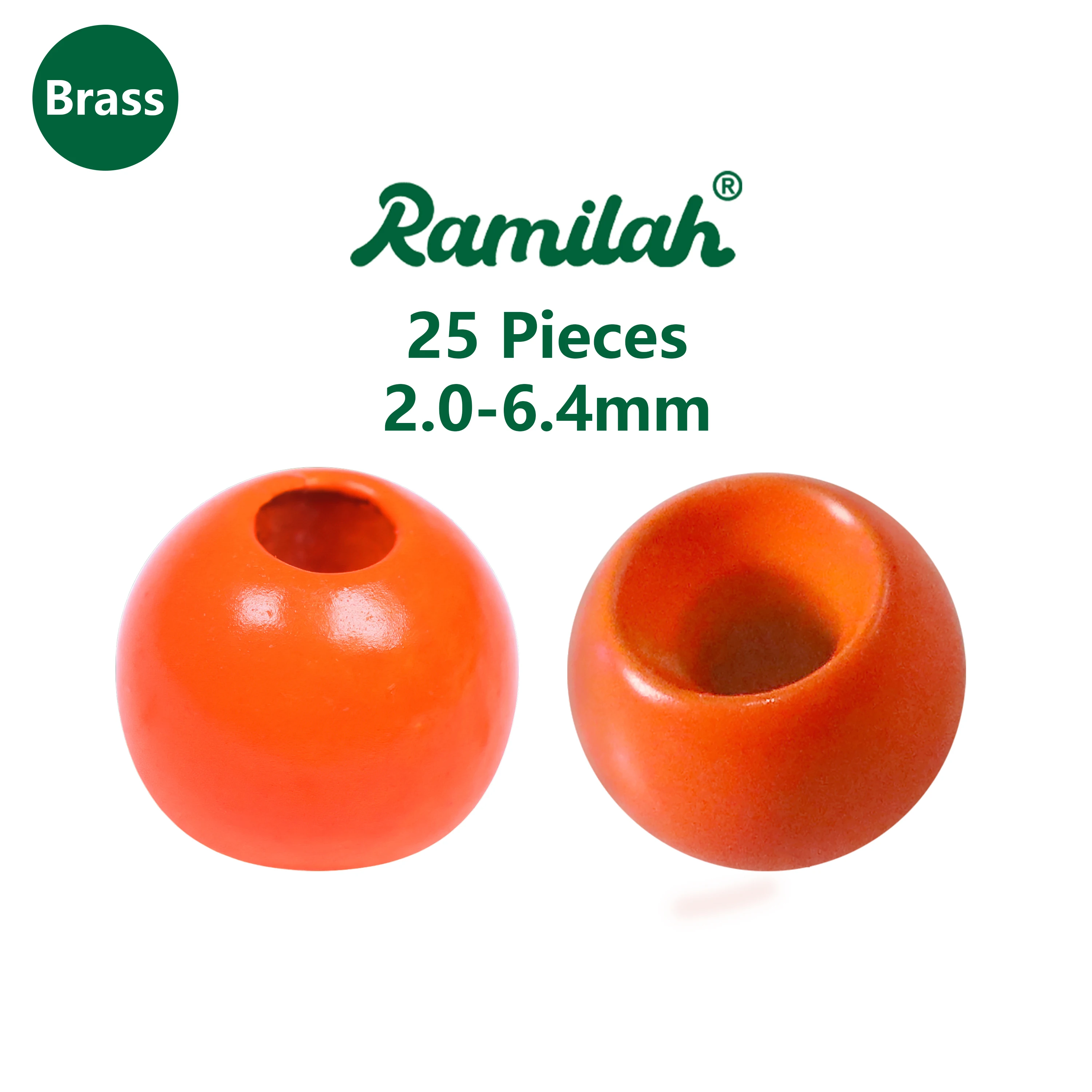 Cuentas de latón Cyclops para atado de moscas – Brass Beads