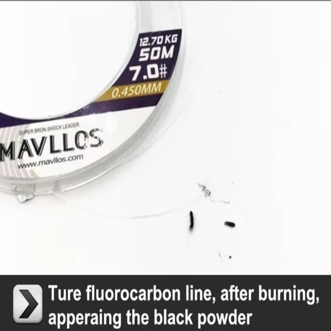 Mavllos Línea Fluorocarbono Invisible Alta Resistencia Spinning Baitcasting - imagen 5