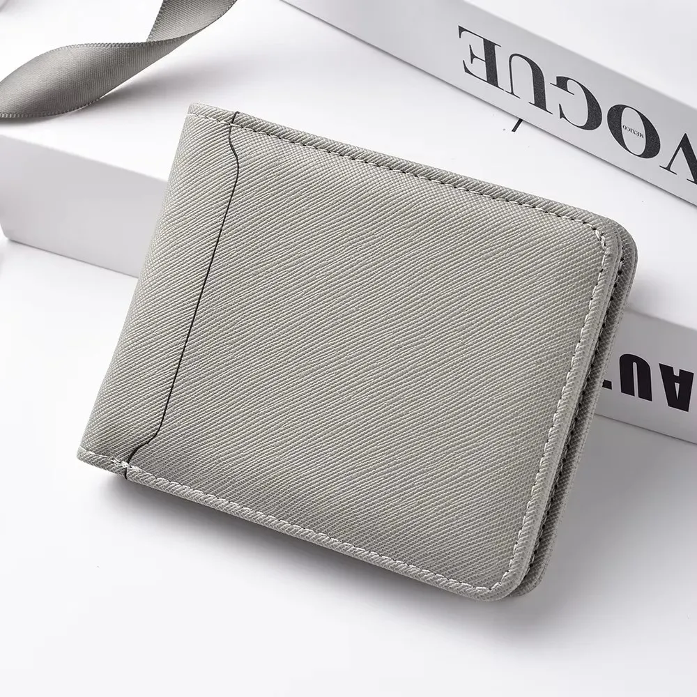 Cartera de hombre de PU con gran capacidad y tarjetero