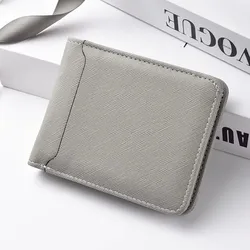 Cartera de hombre de PU con gran capacidad y tarjetero