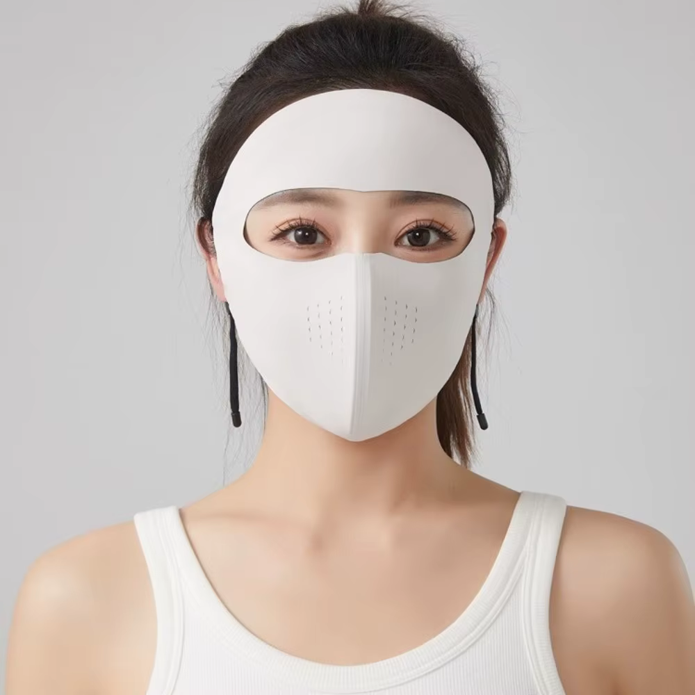 Máscara Facial UV Ajustable sin Costuras para Pesca al Aire Libre - imagen 3
