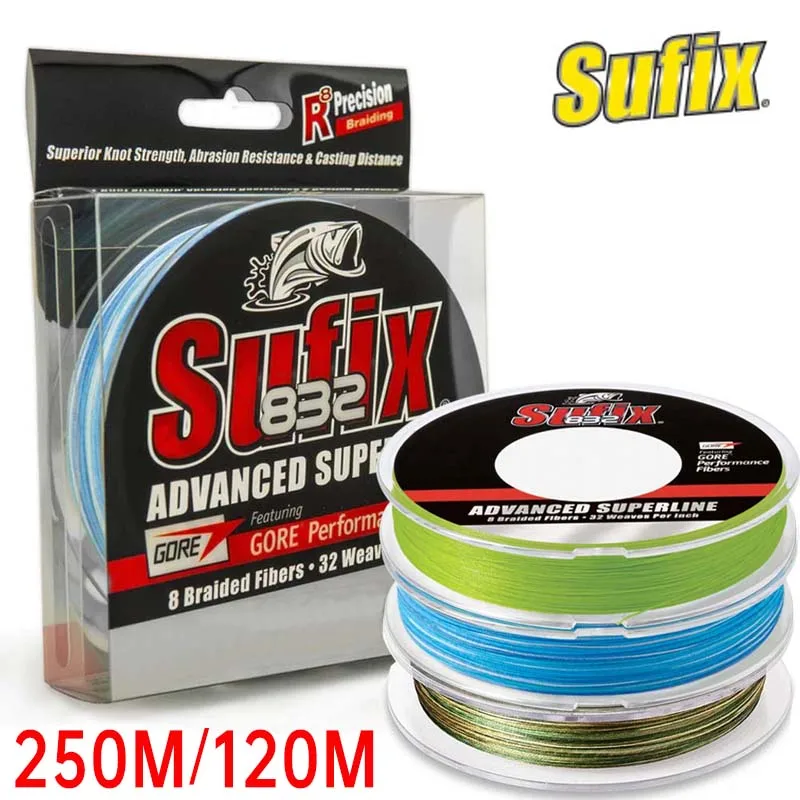 Trenzado Sufix 832 – Hilo multifilamento PE Power para pesca