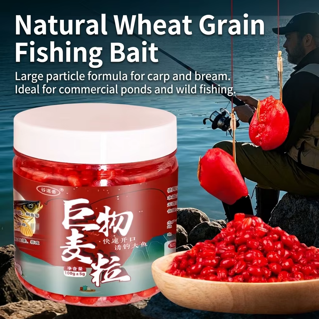 Grano de Trigo Natural para Carpa y Dorada – Cebo Partícula - imagen 5