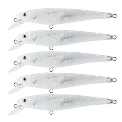 FREE FISHER Señuelos transparentes DIY con ojos 3D para pesca