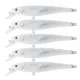 FREE FISHER Señuelos transparentes DIY con ojos 3D para pesca