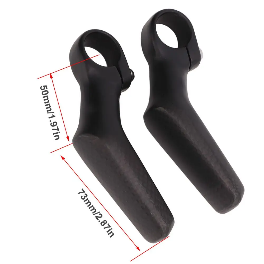 Extremos de manillar fibra de carbono en forma de L ergonómicos ligeros - imagen 5