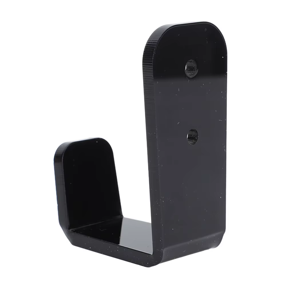 Soporte de pared para sticks de hockey en acrílico negro