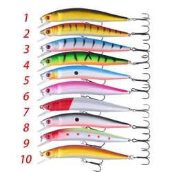 Wobbler Minnow Crank Jerkbait señuelo artificial para lucio y bass